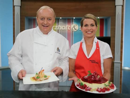 Schuhbeck vendégváró fogásai (Fotó: TV Paprika)