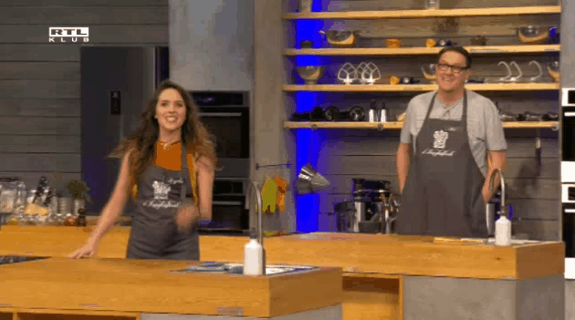 Pizsamában főzött a Konyhafőnökben a fóbiás Eke Angéla Pizsamában főzött a Konyhafőnökben a fóbiás Eke Angéla