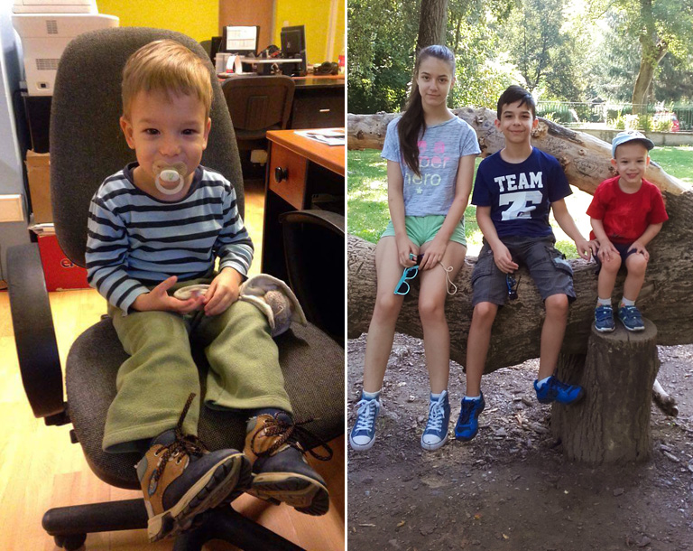 Dorka, Domi és Márk