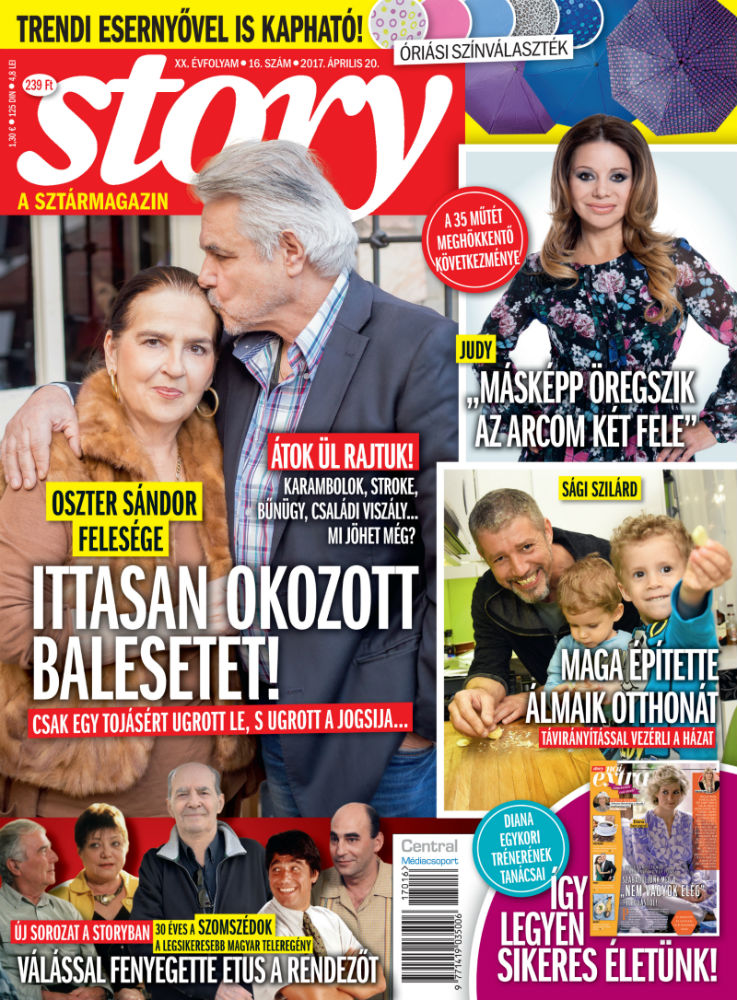 Ittasan okozott balesetet Oszter Sándor felesége Ittasan okozott balesetet Oszter Sándor felesége