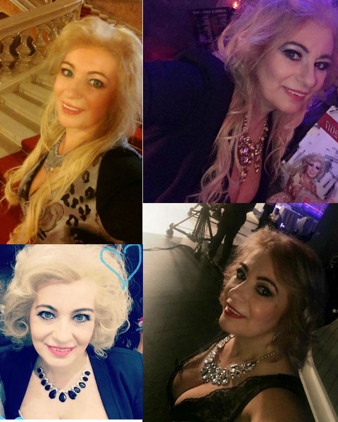 Változatos a megjelenése, Kiszel Tünde sokat ad a sminkjére és a frizurájára