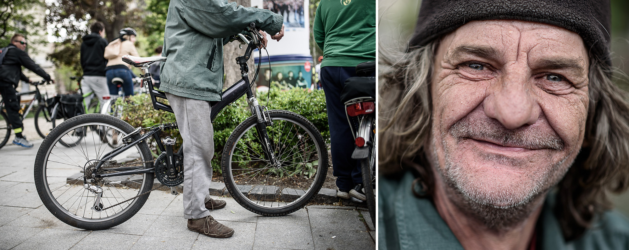 A biciklifüggők pont úgy hasonlítanak a bringájukra, mint a kutyások a kutyájukra A biciklifüggők pont úgy hasonlítanak a bringájukra, mint a kutyások a kutyájukra