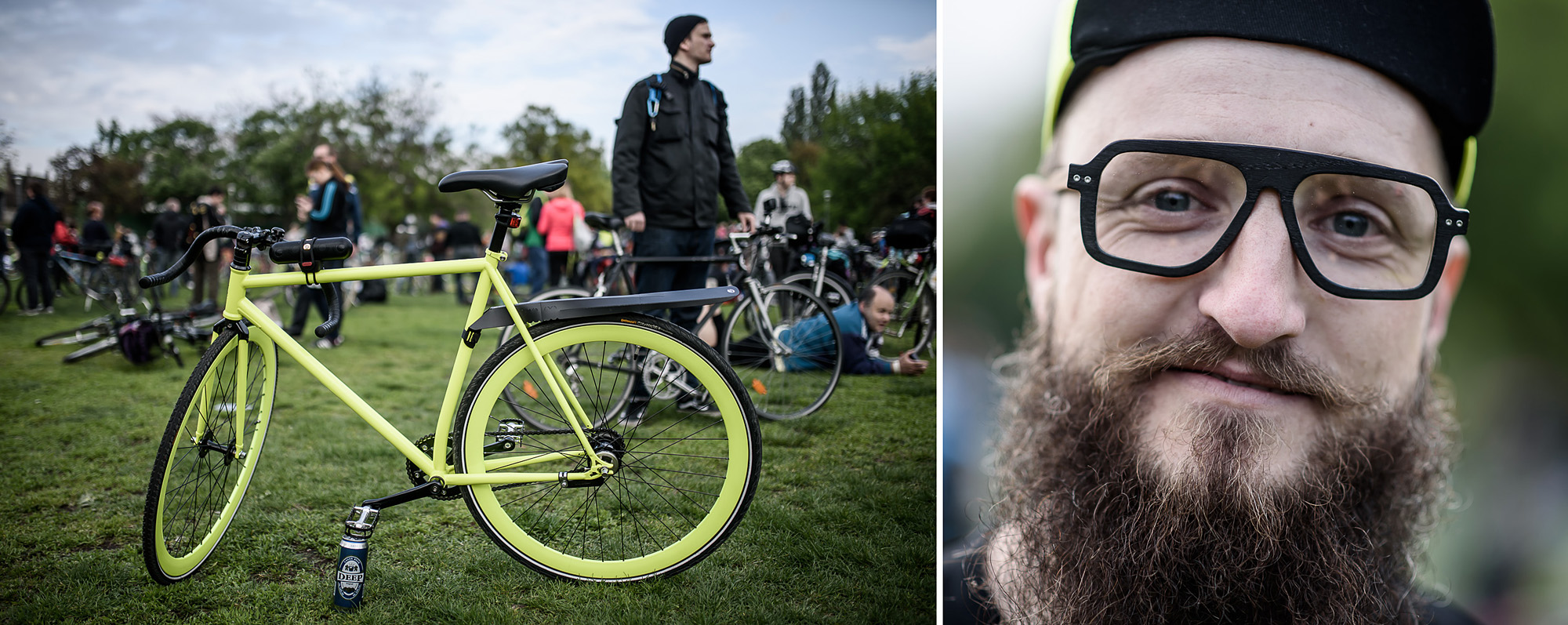 A biciklifüggők pont úgy hasonlítanak a bringájukra, mint a kutyások a kutyájukra A biciklifüggők pont úgy hasonlítanak a bringájukra, mint a kutyások a kutyájukra