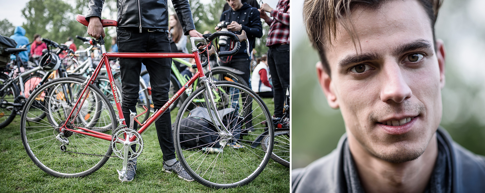 A biciklifüggők pont úgy hasonlítanak a bringájukra, mint a kutyások a kutyájukra A biciklifüggők pont úgy hasonlítanak a bringájukra, mint a kutyások a kutyájukra