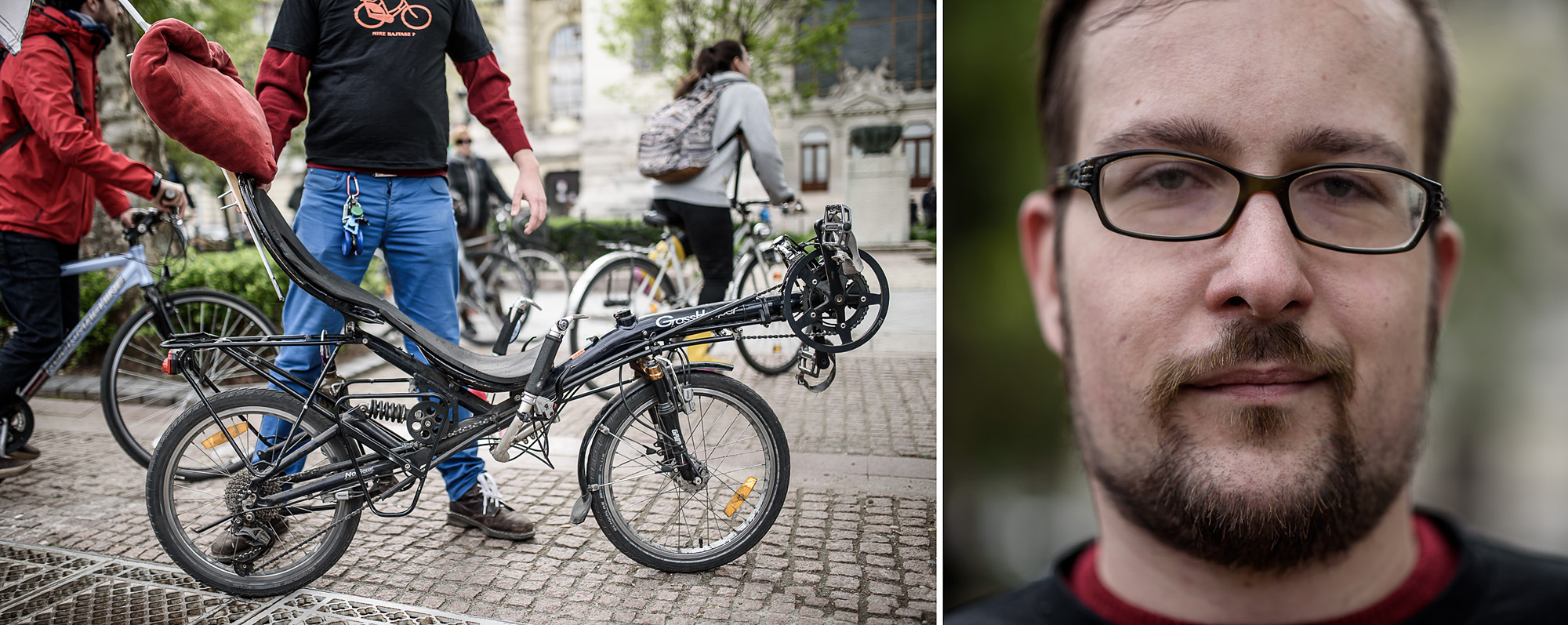 A biciklifüggők pont úgy hasonlítanak a bringájukra, mint a kutyások a kutyájukra A biciklifüggők pont úgy hasonlítanak a bringájukra, mint a kutyások a kutyájukra