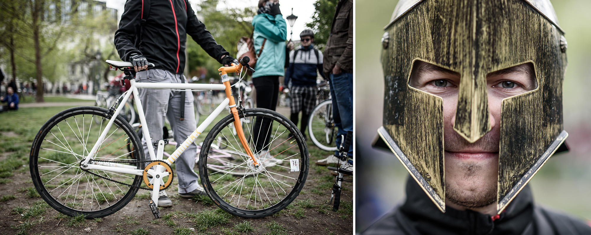 A biciklifüggők pont úgy hasonlítanak a bringájukra, mint a kutyások a kutyájukra A biciklifüggők pont úgy hasonlítanak a bringájukra, mint a kutyások a kutyájukra