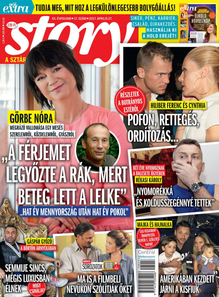 Görbe Nóra a férje haláláról: legyőzte a rák Görbe Nóra a férje haláláról: legyőzte a rák