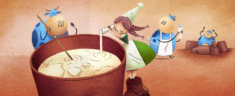 Készül a finom sajt (Fotó: Google)