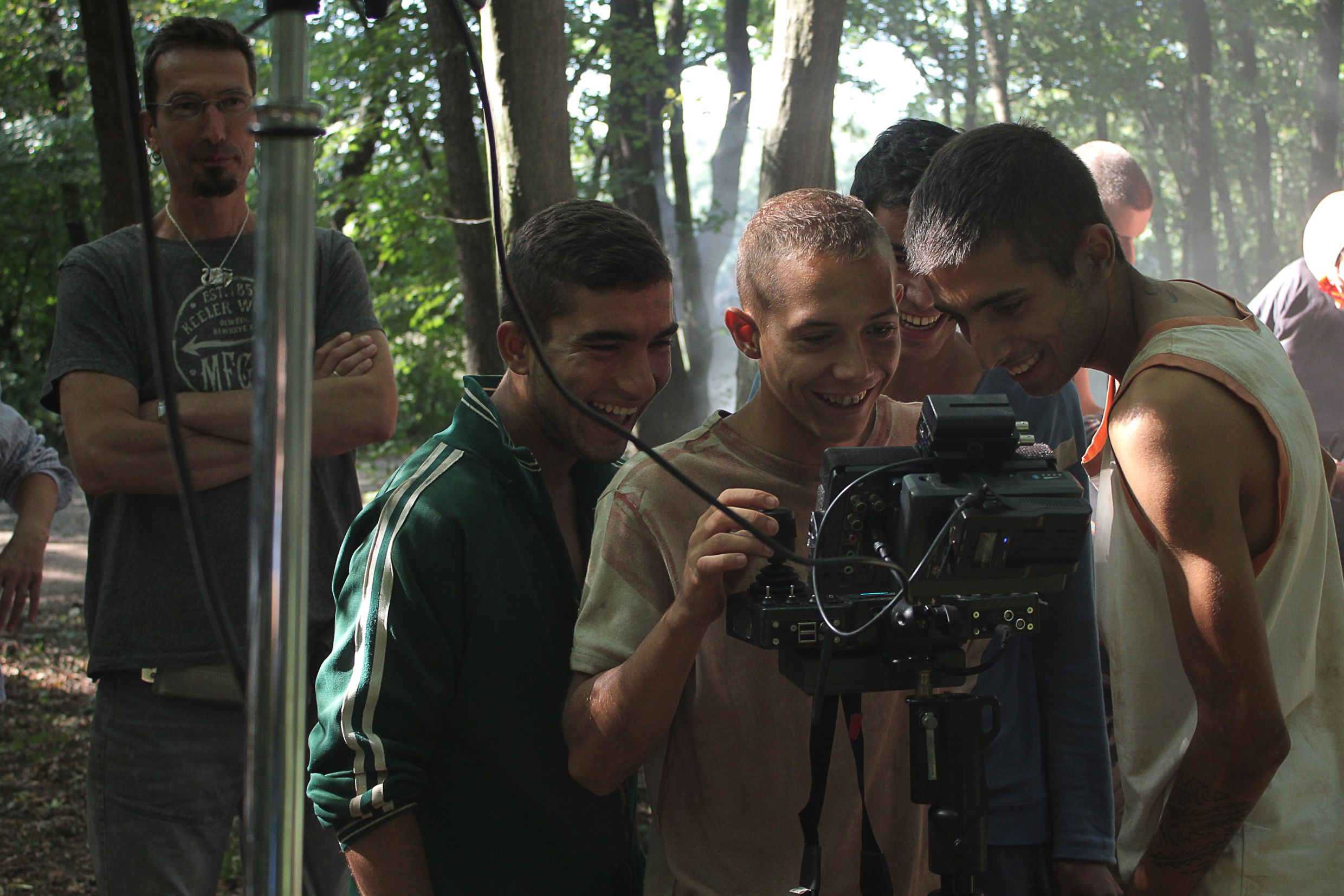 Rohonyi Gábor és a fiúk – fotó: Bendó Zsuzsanna