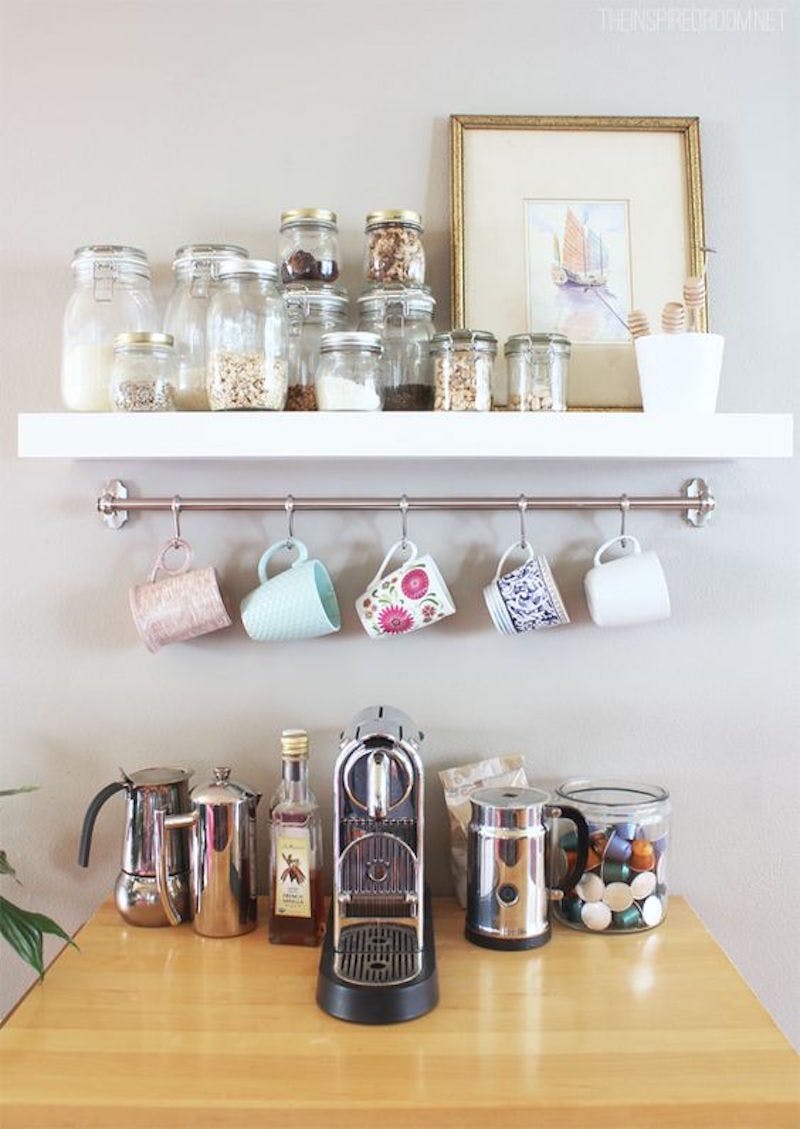 A kávépult az új minibár