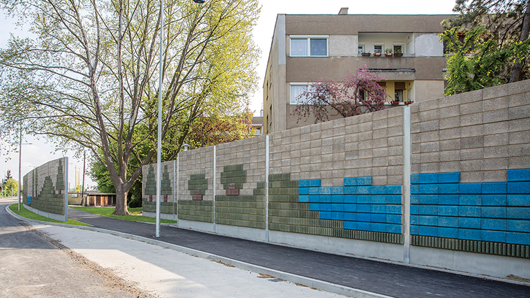 Zajárnyékoló falak a nyugodt, csendes, biztonságos, esztétikus környezetért