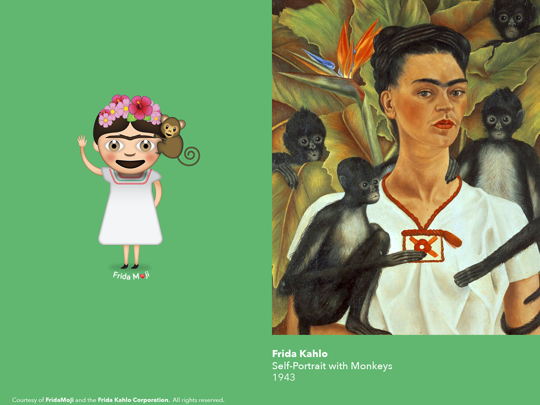 Emoji-kollekció lett a leghíresebb Frida Kahlo festményekből Emoji-kollekció lett a leghíresebb Frida Kahlo festményekből