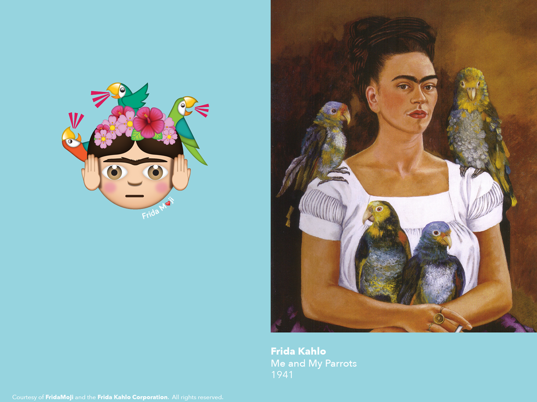 Emoji-kollekció lett a leghíresebb Frida Kahlo festményekből Emoji-kollekció lett a leghíresebb Frida Kahlo festményekből