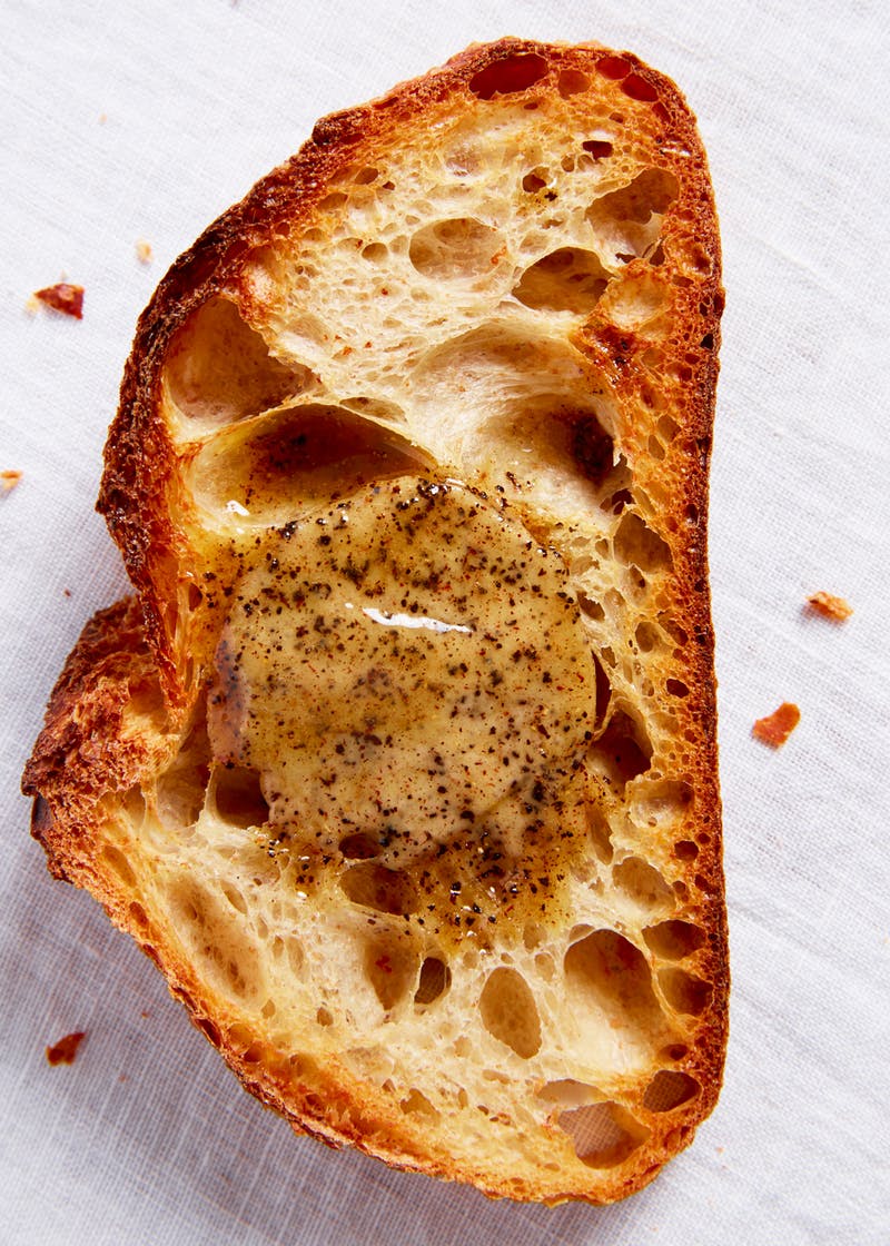 Vajas kenyérből gourmet csemege: chai teás, mézes vaj Vajas kenyérből gourmet csemege: chai teás, mézes vaj