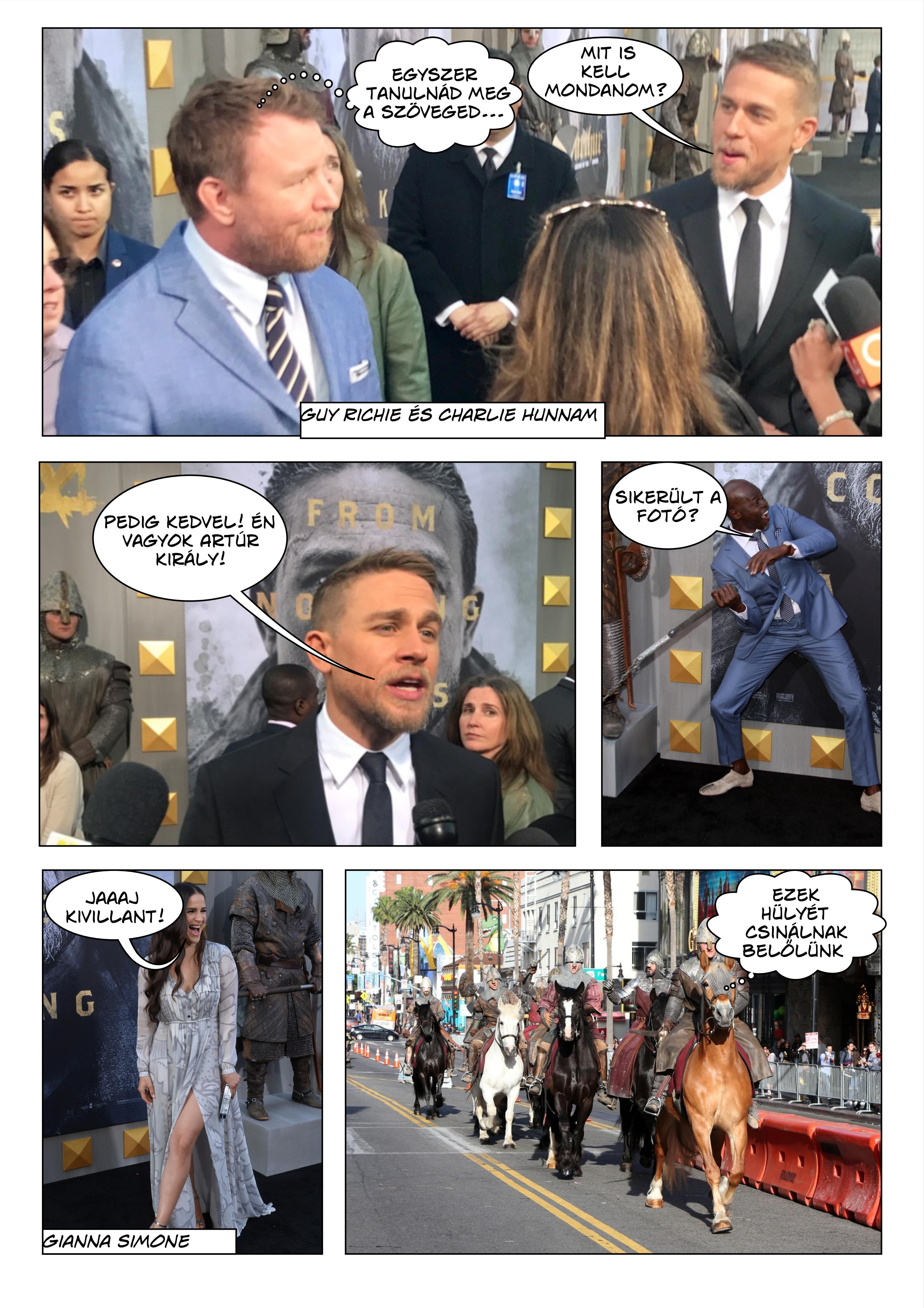 Így bakizott John Voight, az Artúr király vörös szőnyegén