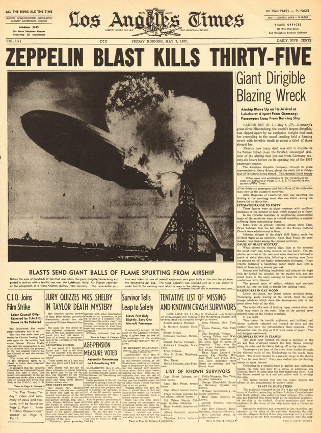 Ritkán látott fotók a 80 éve történt Hindenburg-léghajó katasztrófáról Ritkán látott fotók a 80 éve történt Hindenburg-léghajó katasztrófáról