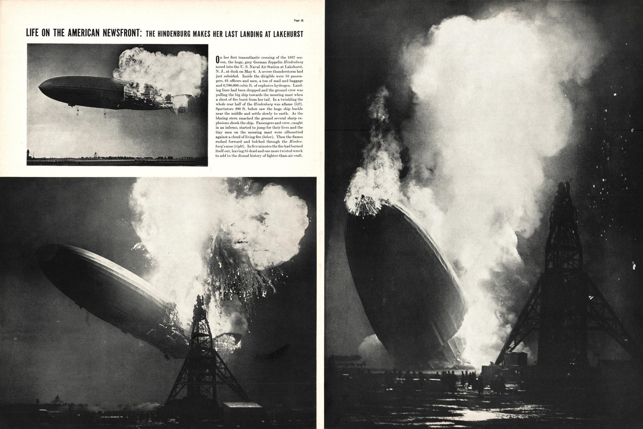 Ritkán látott fotók a 80 éve történt Hindenburg-léghajó katasztrófáról Ritkán látott fotók a 80 éve történt Hindenburg-léghajó katasztrófáról