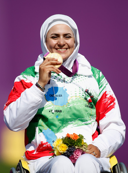 A londoni aranyéremmel, 2012-ben (Fotó: Getty Images)