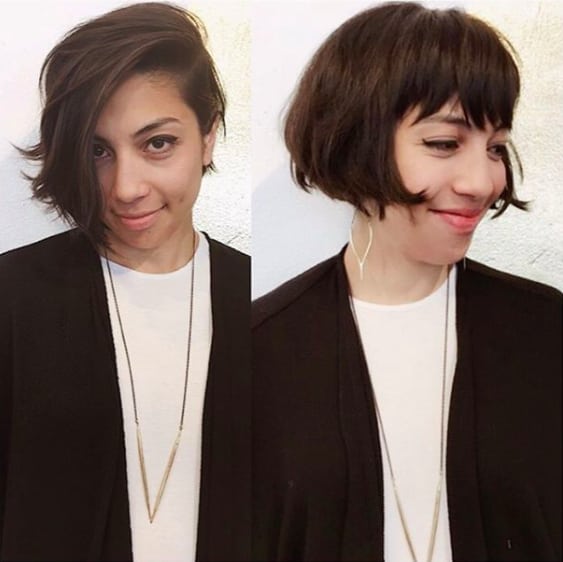 10 csodás frizuraváltás, amitől te is azonnal frufrut akarsz majd