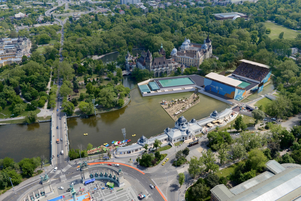 A szinkronúszás helyszíne. Forrás: FINA