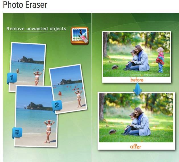 Nem kívánt objektumok (például a gyereked :O) eltávolítására szolgáló képmanipuláló eszköz