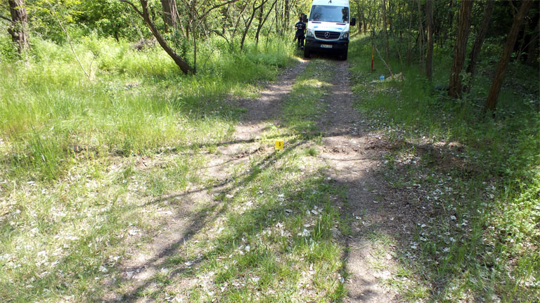 Az újlengyeli gyilkosság helyszíne - fotó: police.hu