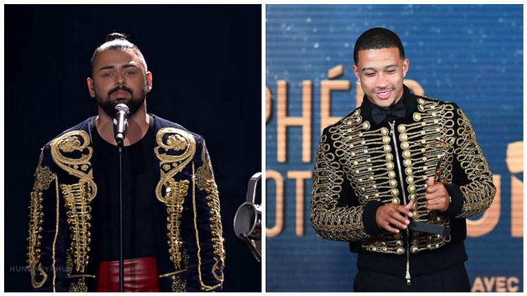 Lemásolta Pápai Joci Eurovíziós ruháját a holland focista