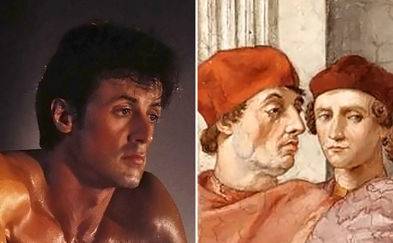 Kísérteties: mai sztárok néznek vissza ránk az ősrégi fotókról és festményekről Kísérteties: mai sztárok néznek vissza ránk az ősrégi fotókról és festményekről