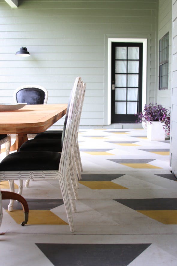 DIY: menő fapadló fillérekből