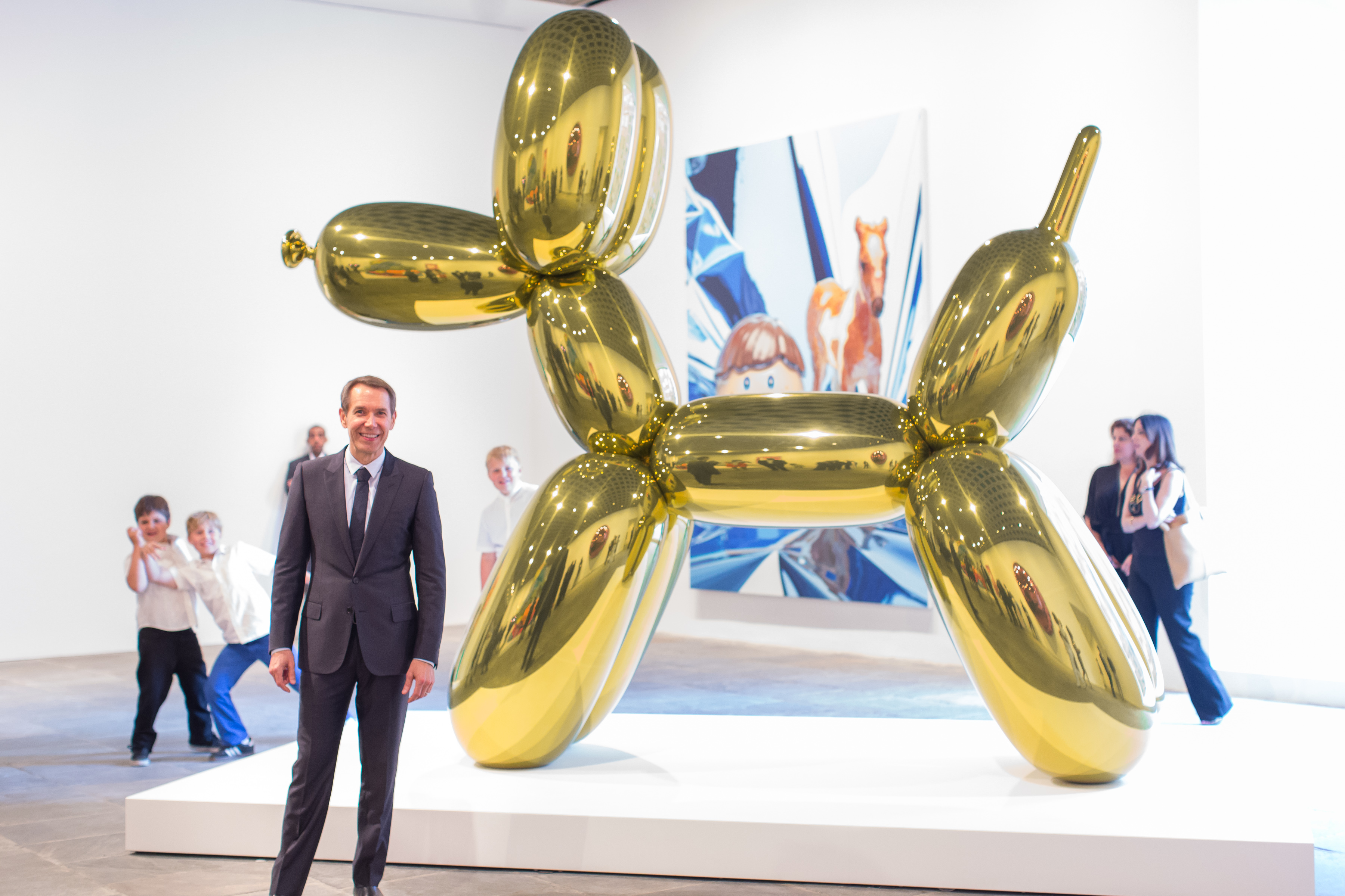 Tizennégy méteres balerinával jelentkezett a giccskirály, Jeff Koons