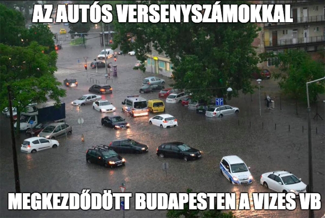Égszakadás, földindulás: özönlenek a mémek a tegnapi időjárásról