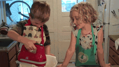 Sütés-főzés gyerekekkel? Naná!