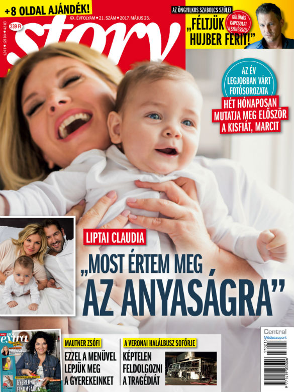 Exkluzív babakép Liptai Claudia kisfiáról, Pataki Marcellről Exkluzív babakép Liptai Claudia kisfiáról, Pataki Marcellről
