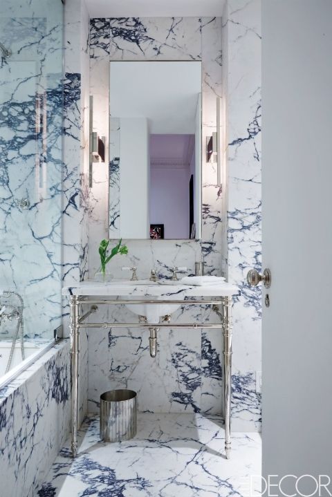 Káprázatos fekete-fehér fürdőszobák