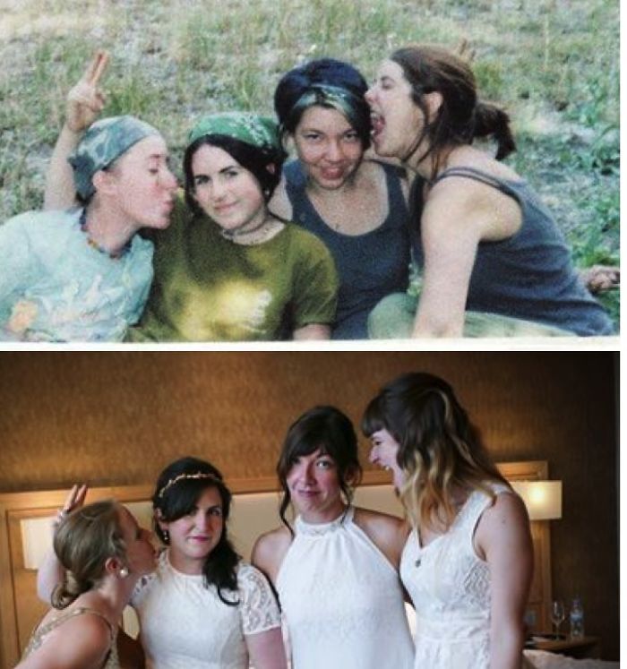 Ezek a barátságok kiállták az idő próbáját Ezek a barátságok kiállták az idő próbáját