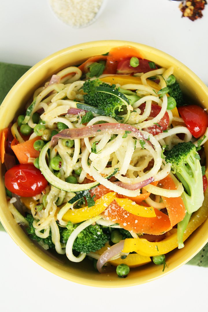 Szuperfriss, tavaszi cukkinitészta