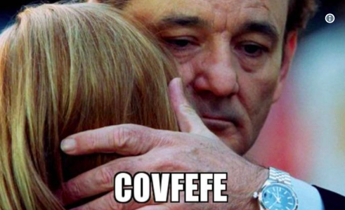 Donald Trump szerint covfefe