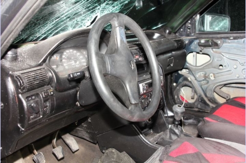 Készakarva gázolta el apját Készakarva gázolta el apját