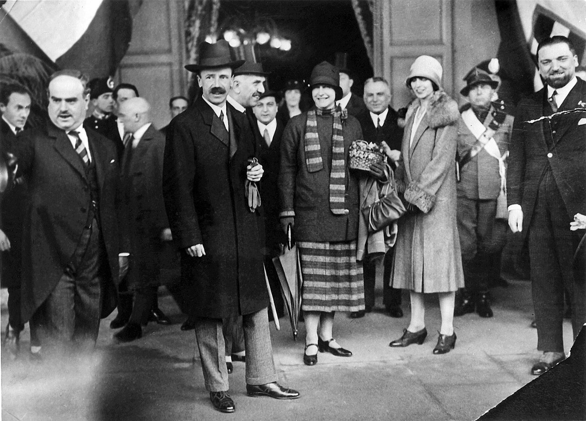 Bethlen István feleségével, Margittal