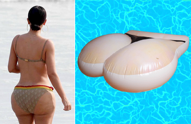 Bréking! Kim Kardashiannek van humora!