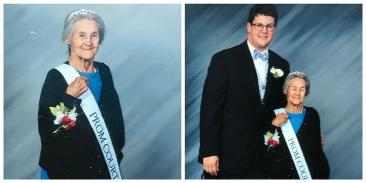 Szalagavatóra vitte az unoka a halálos beteg nagymamát