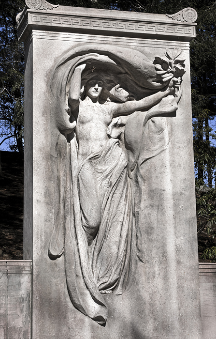 Daniel Chester French szobrász emlékműve