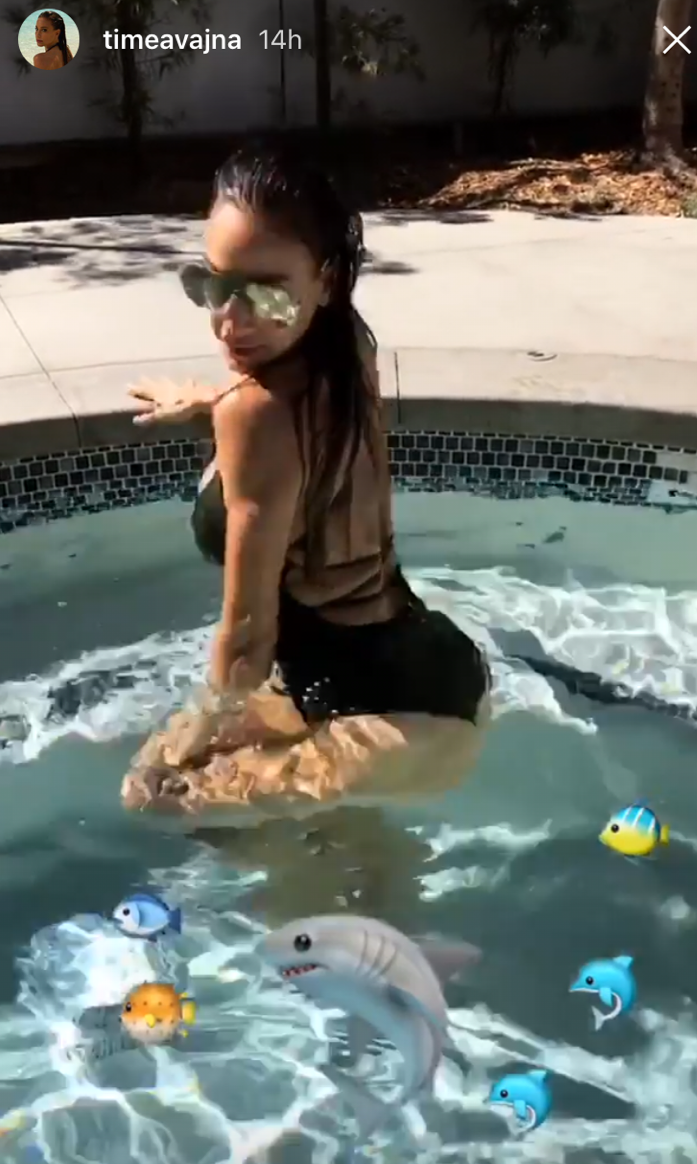 Vajna Tímea szívesen feszít fürdőruhában, ez tavaly nyáron is kiderült