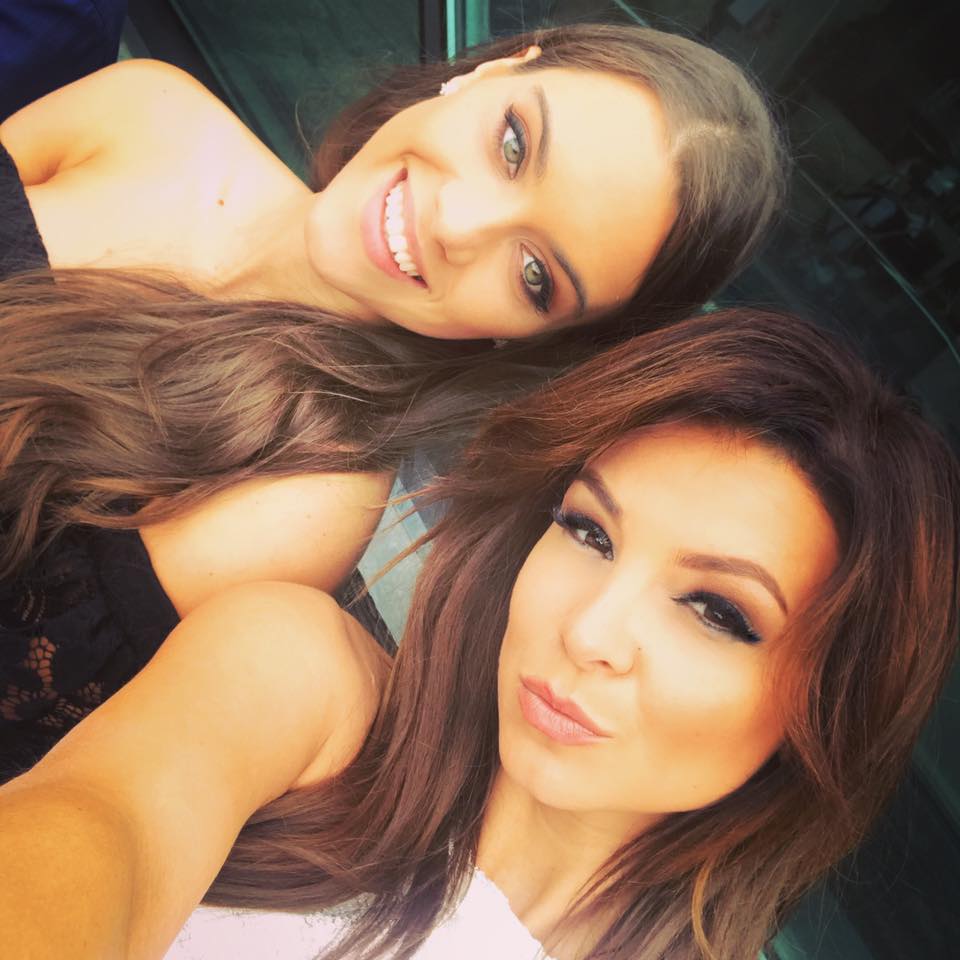 Sarka Kata és a tavalyi miss World Hungary, Gelencsér Tímea