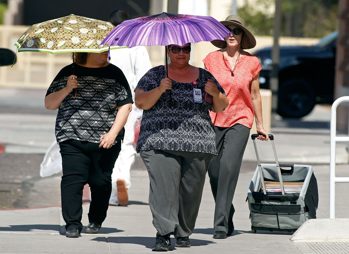 Rendkívüli a hőség tombol az USA-ban - fotók