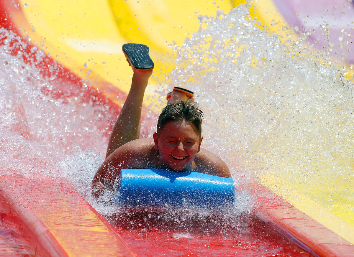 Rendkívüli a hőség tombol az USA-ban - fotók