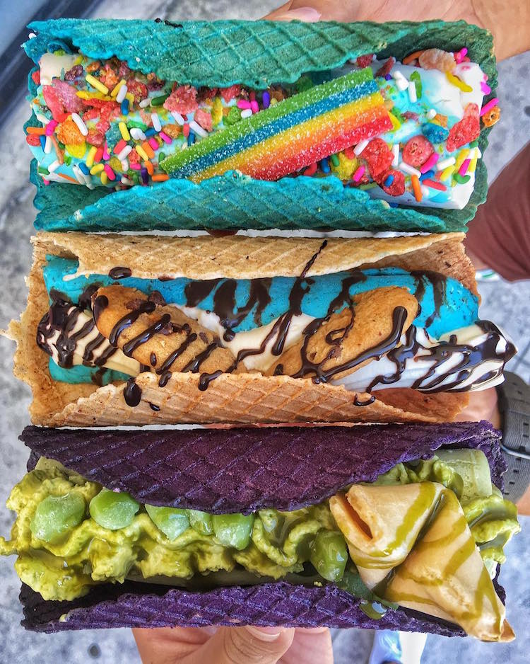 A szivárványos fagyi-taco a legcsodásabb dolog, amit idén nyáron kóstolhatsz A szivárványos fagyi-taco a legcsodásabb dolog, amit idén nyáron kóstolhatsz