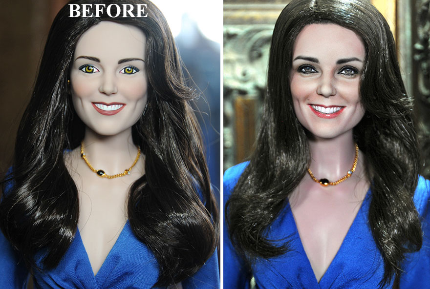 Egy művész végre rendesen megcsinálta a hírességekről mintázott babákat Egy művész végre rendesen megcsinálta a hírességekről mintázott babákat