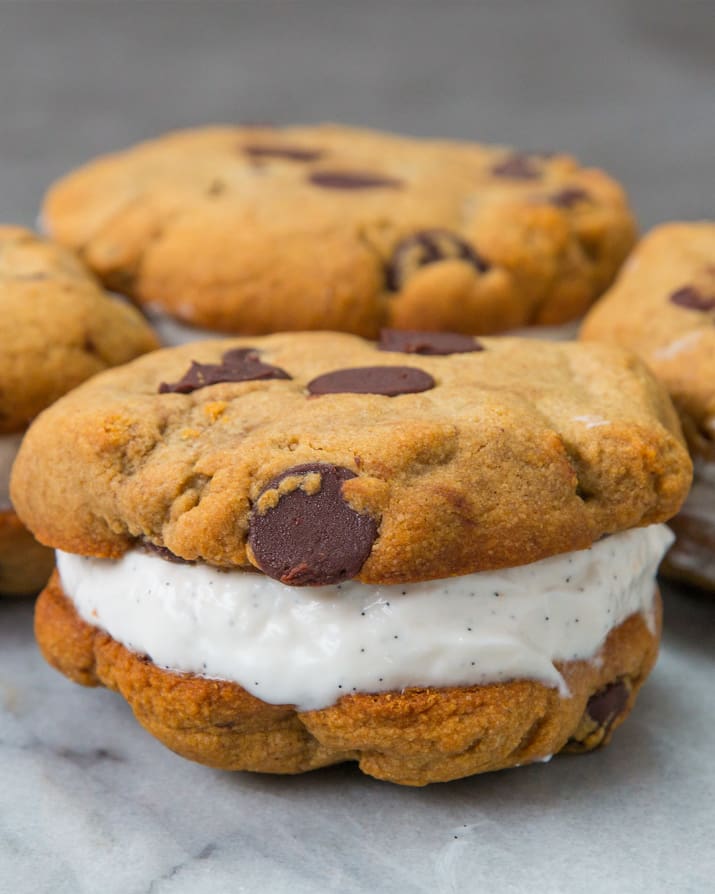 Mennyei jégkrémszendvics, egészséges kiadásban