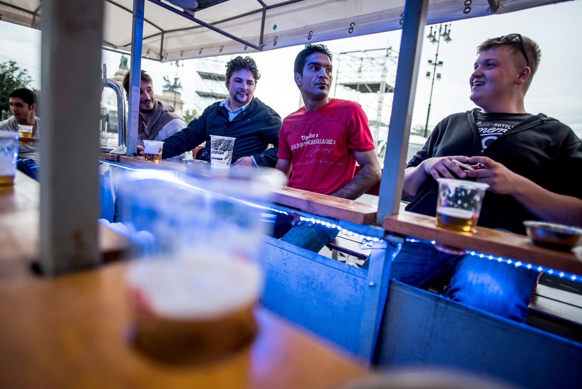 Felültem egy beerbike-ra, csodás volt!